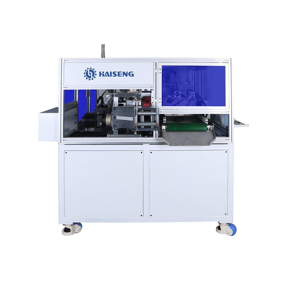 HS-880XZ-400 Totalmente automático fio corte e decapagem máquina (lâmina rotativa)