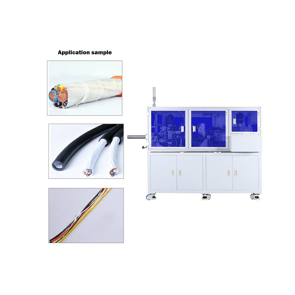 HS-880XZ-400 Totalmente automático fio corte e decapagem máquina (lâmina rotativa)