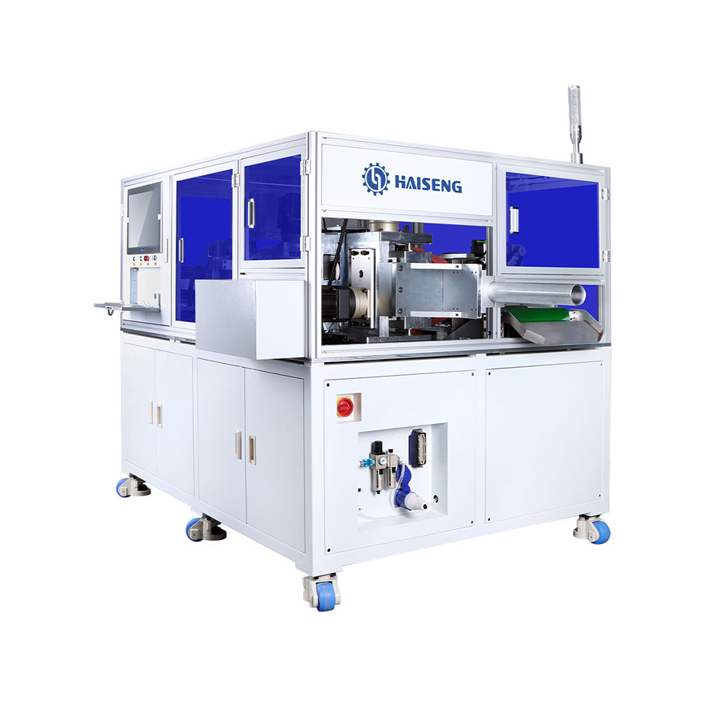 HS-880XZ-400 Totalmente automático fio corte e decapagem máquina (lâmina rotativa)