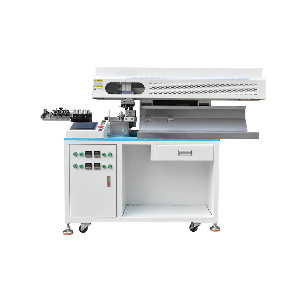 HS-950LR Alta velocidade totalmente automático fio máquina de corte e decapagem (Braid Hot Stripping)