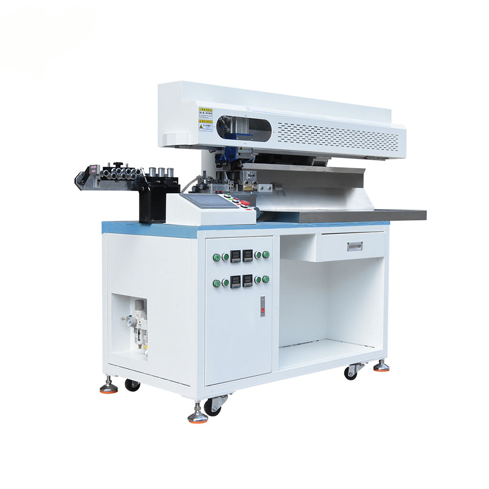 HS-950LR Alta velocidade totalmente automático fio máquina de corte e decapagem (Braid Hot Stripping)