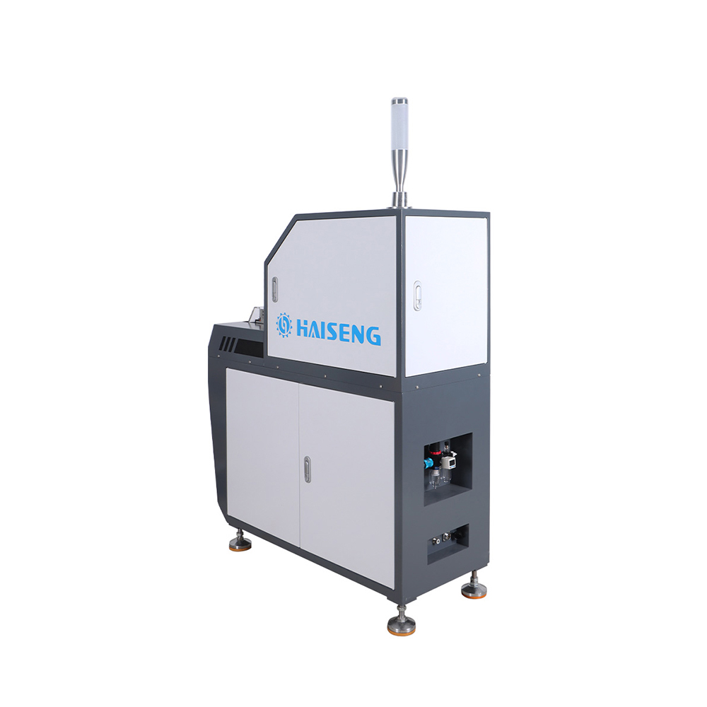 HS-QF120 Decapagem automática, corte, lançando e escovando Shield Mesh Machine