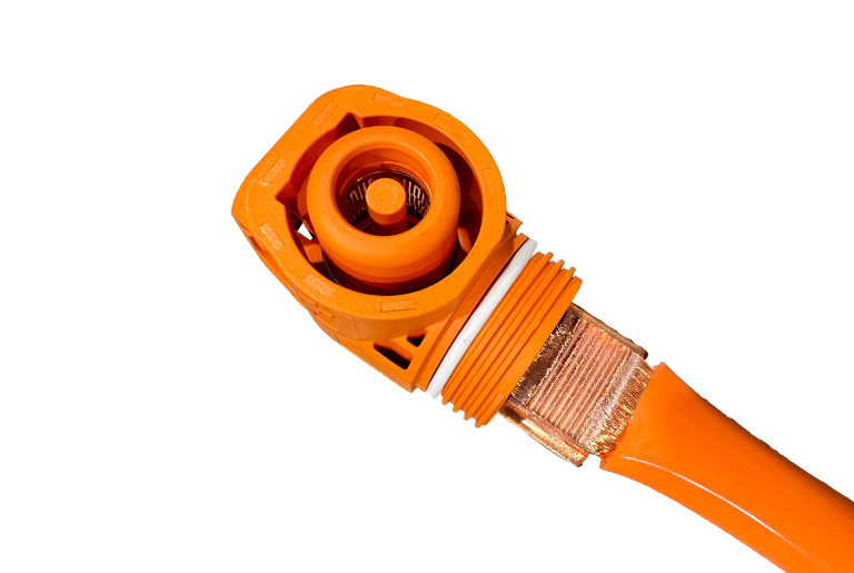 Aplicação Display de 150  mm² Copper Wire Connector Soldagem