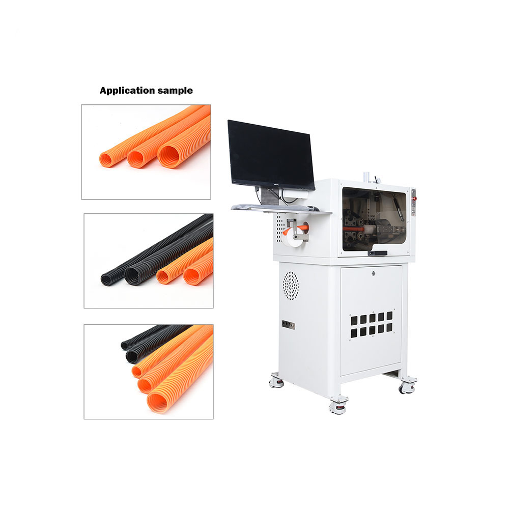 HS-1200YS Máquina corte tubulação ondulada totalmente automática